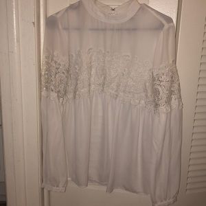 Express Cream Blouse